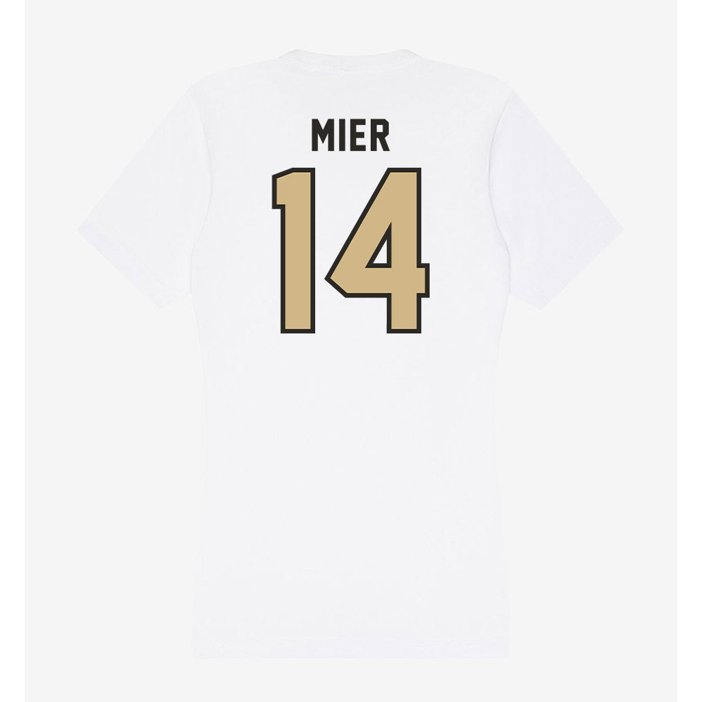 PFW - NCAA Men's Soccer : Eliam Mier - Women's V-Neck T-Shirt-1