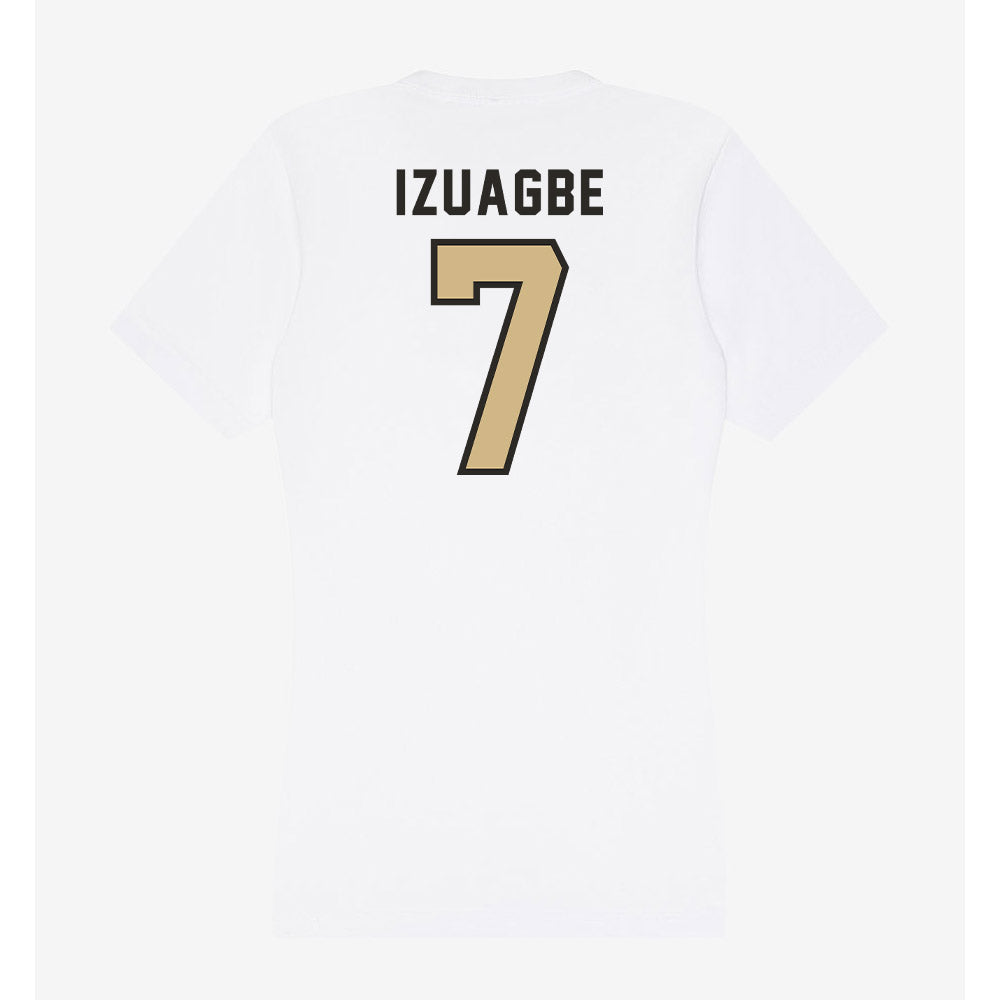 PFW - NCAA Men's Basketball : Tamaje Izuagbe - Women's V-Neck T-Shirt-1
