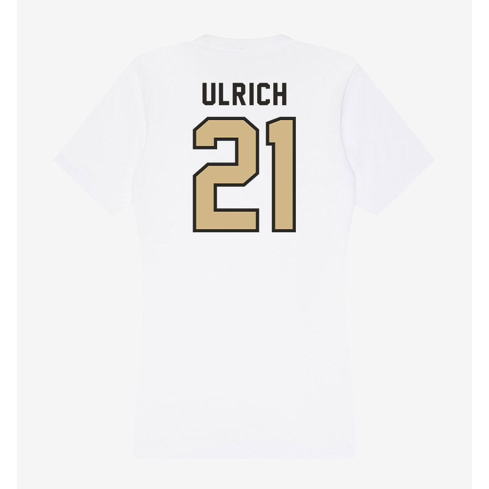 PFW - NCAA Women's Soccer : Ellie Ulrich - Women's V-Neck T-Shirt-1