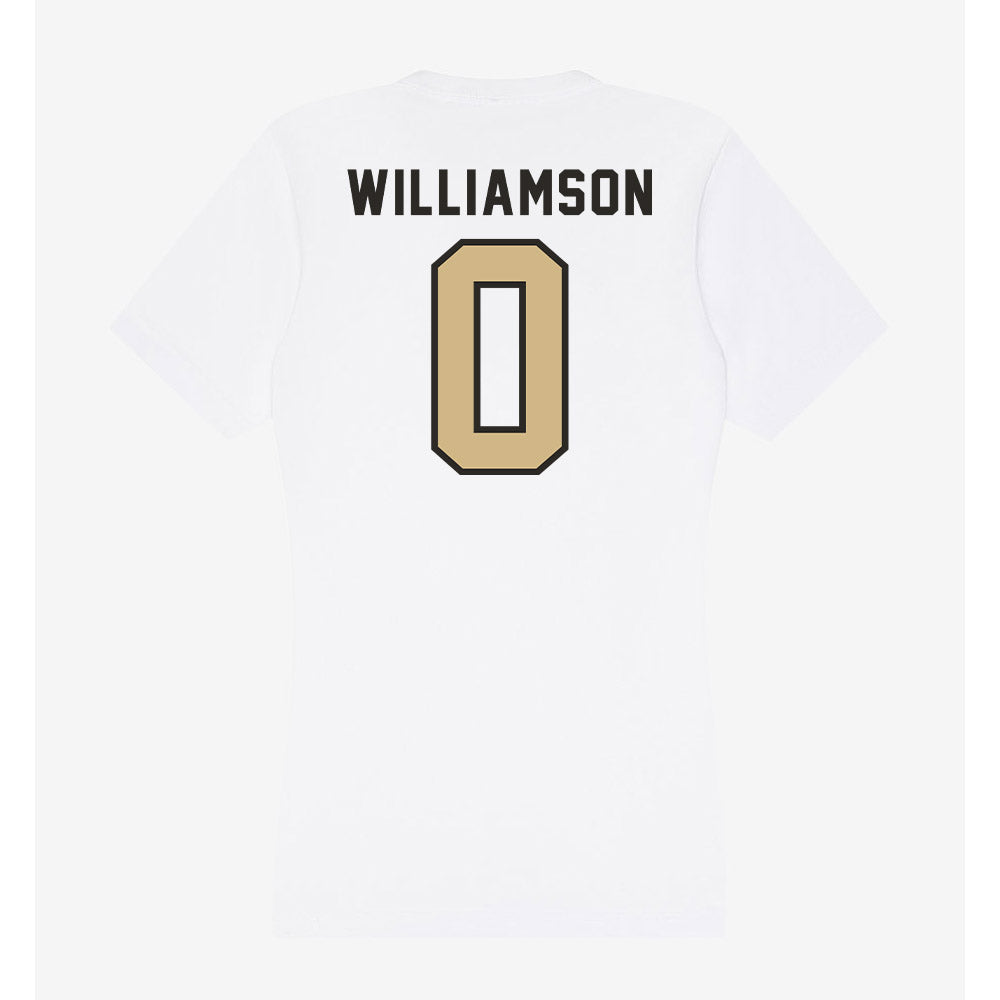 PFW - NCAA Men's Basketball : Ashton Williamson - Women's V-Neck T-Shirt-1