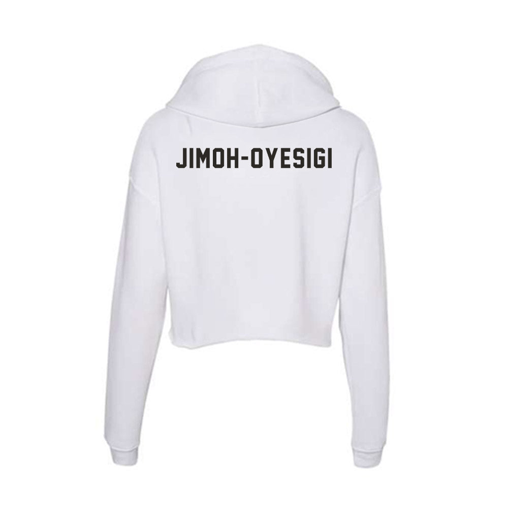 PFW - NCAA Women's Track & Field : Toyyibah Jimoh-Oyesigi - Women's Crop Fleece Hooded Sweatshirt-1