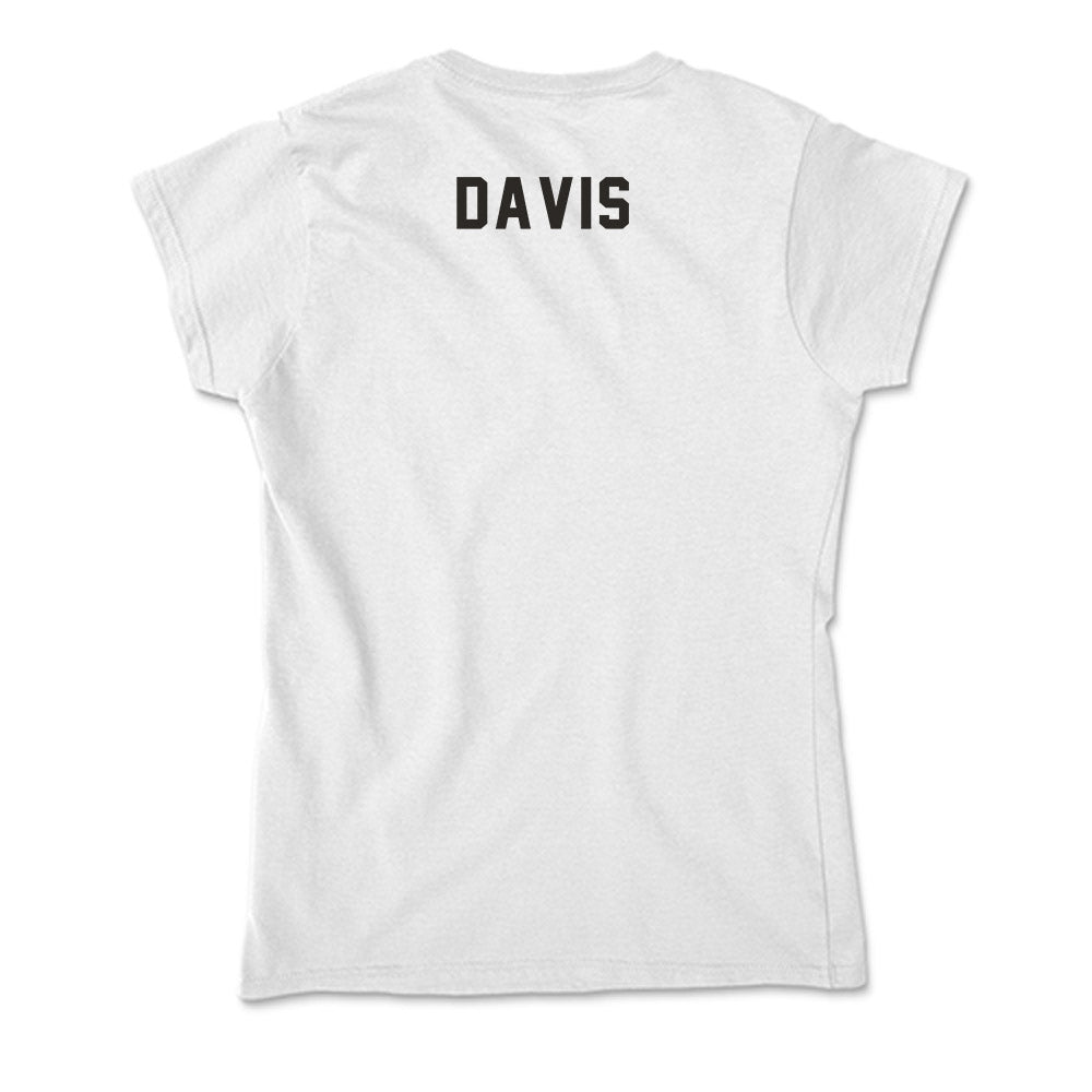 PFW - NCAA Men's Track & Field : Taran Davis - Soft Style Women’s T-Shirt-1