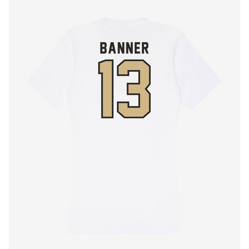 PFW - NCAA Men's Volleyball : Owen Banner - Women's V-Neck T-Shirt-1