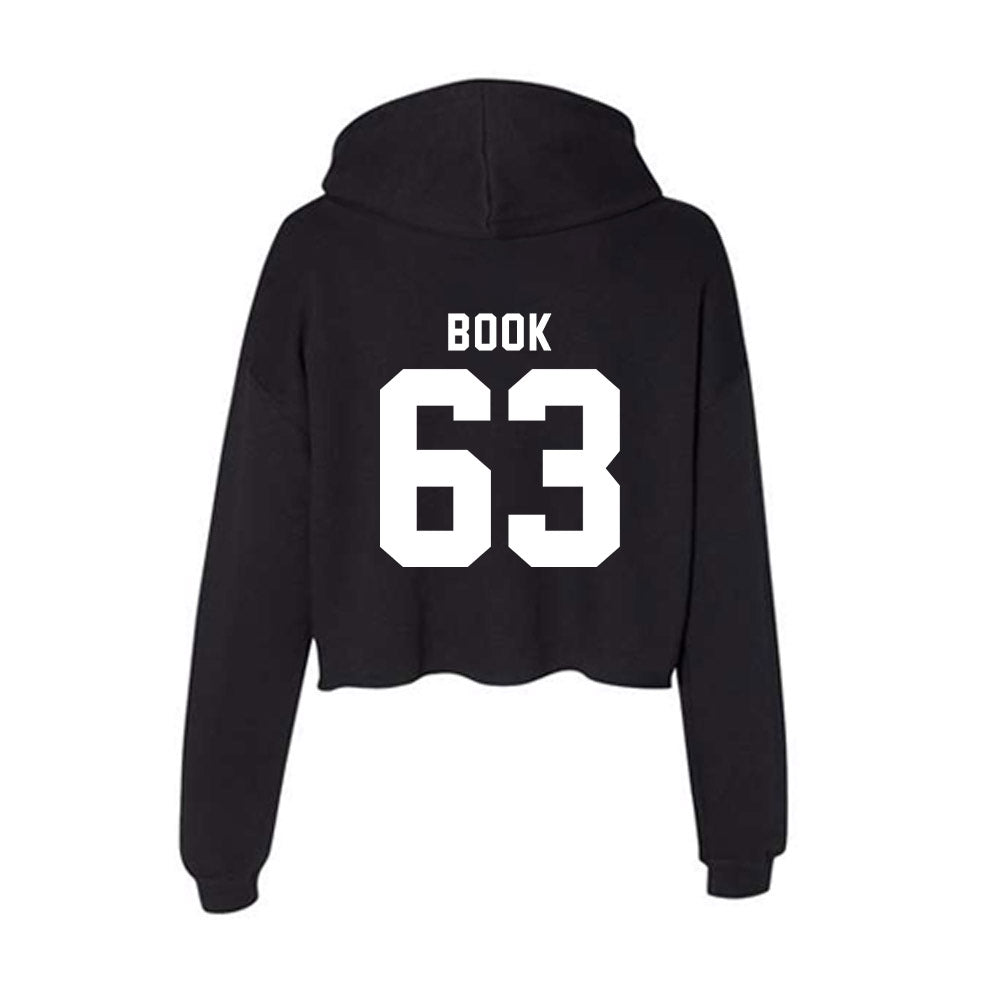 Delaware - NCAA Football : Collier Book - Women's Crop Fleece Hoodie-1