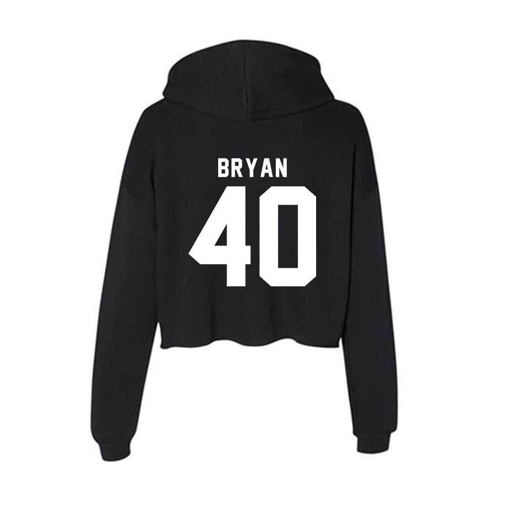Delaware - NCAA Baseball : Dylan Bryan - Women's Crop Fleece Hoodie-1