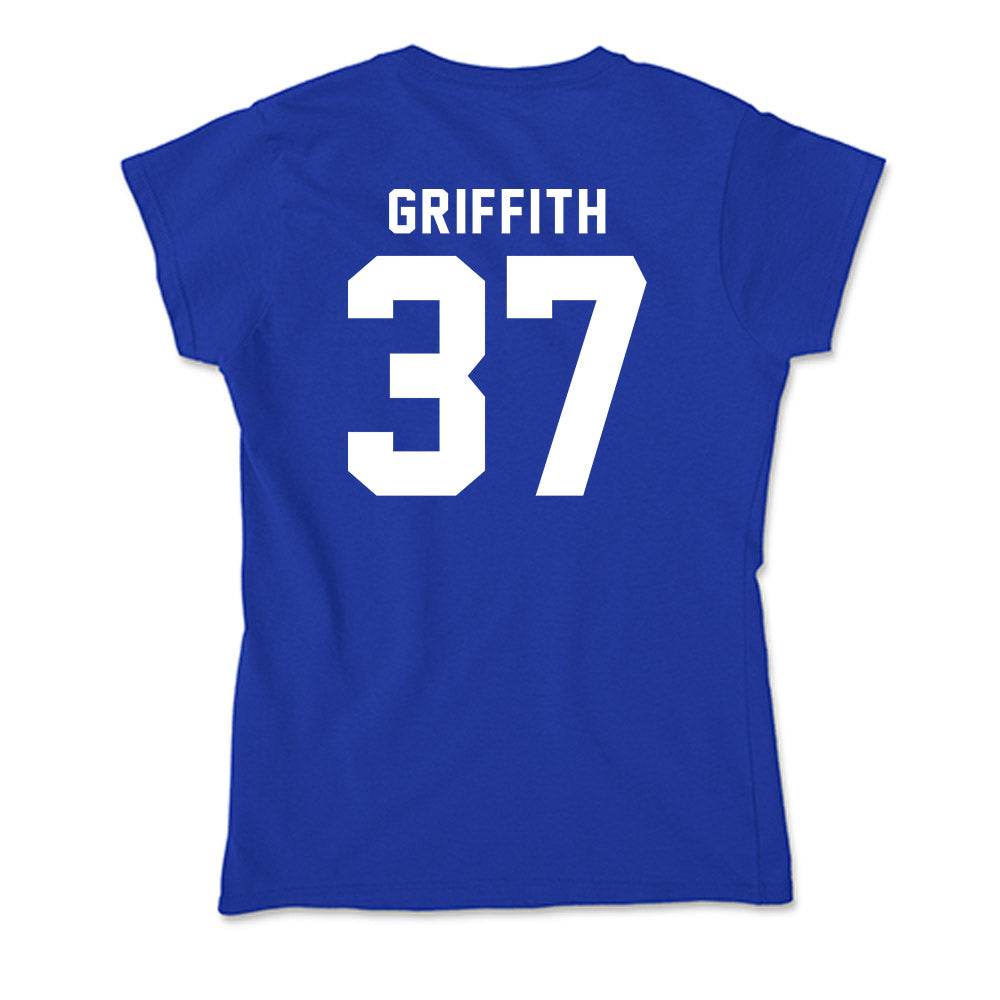 Delaware - NCAA Football : Dillon Griffith - Soft Style Women’s T-Shirt-1
