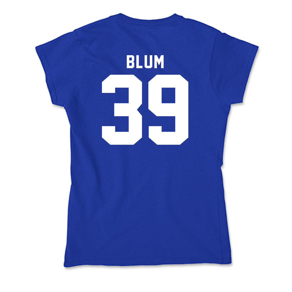 Delaware - NCAA Baseball : Brady Blum - Soft Style Women’s T-Shirt-1
