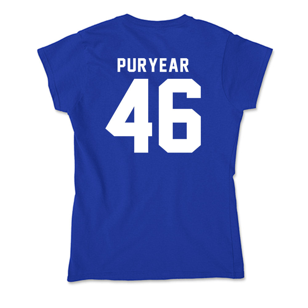 Delaware - NCAA Football : Julius Puryear - Soft Style Women’s T-Shirt-1