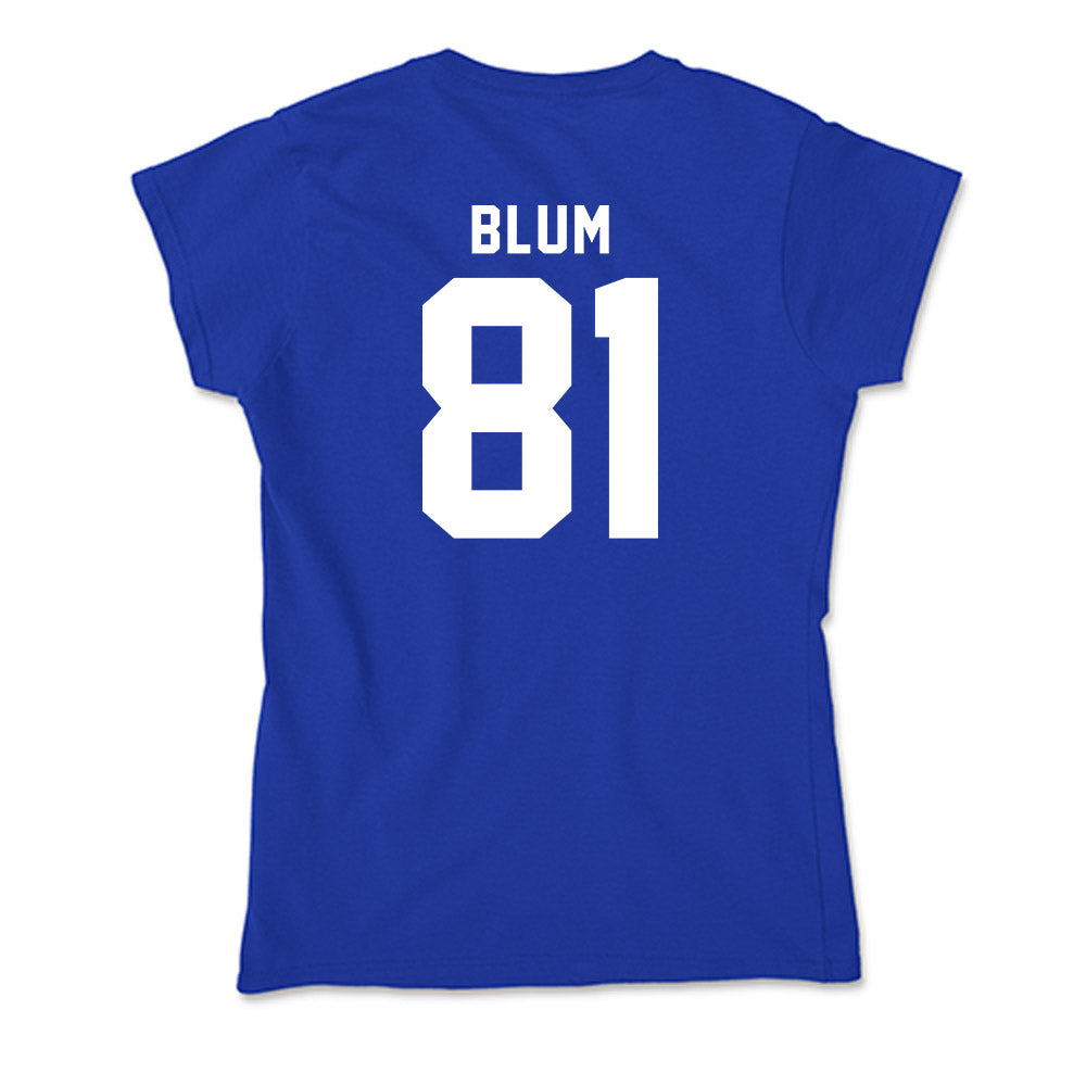 Delaware - NCAA Football : Jake Blum - Soft Style Women’s T-Shirt-1