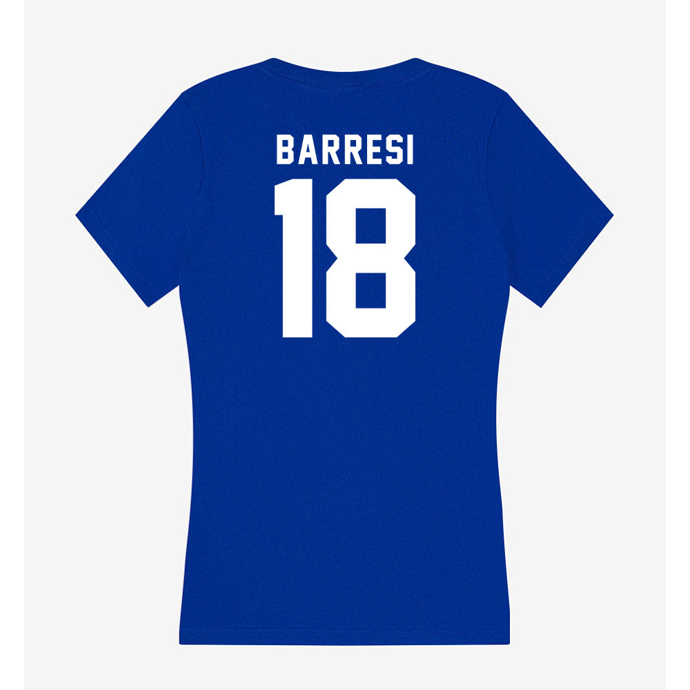 Delaware - NCAA Ice Hockey : Francesca Barresi - Women's V-Neck T-Shirt-1
