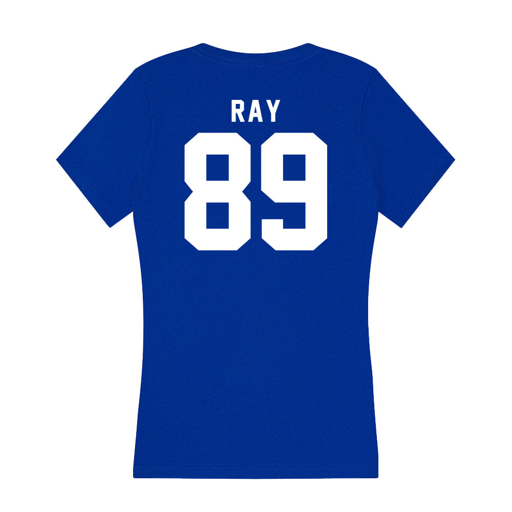 Delaware - NCAA Football : Nate Ray - Women's V-Neck T-Shirt-1
