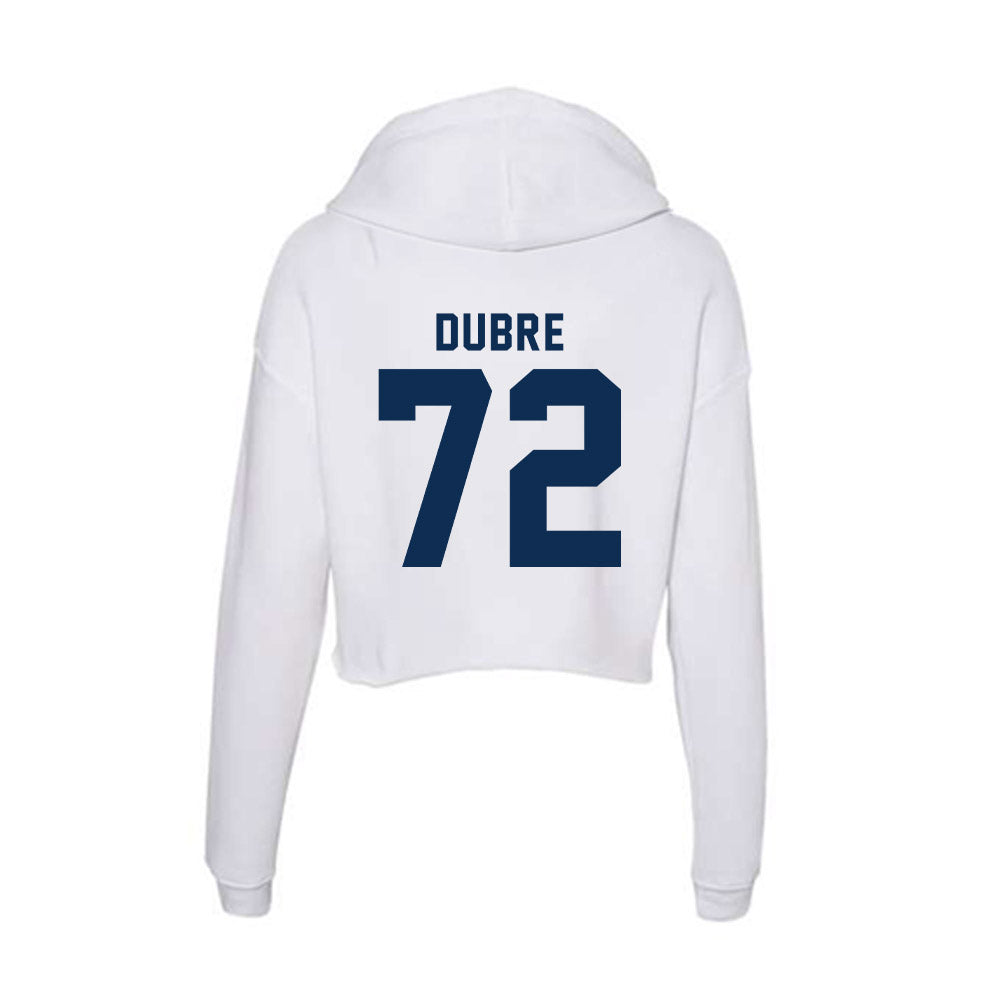 FAU - NCAA Football : Ovie Dubre - Women's Crop Fleece Hoodie-1