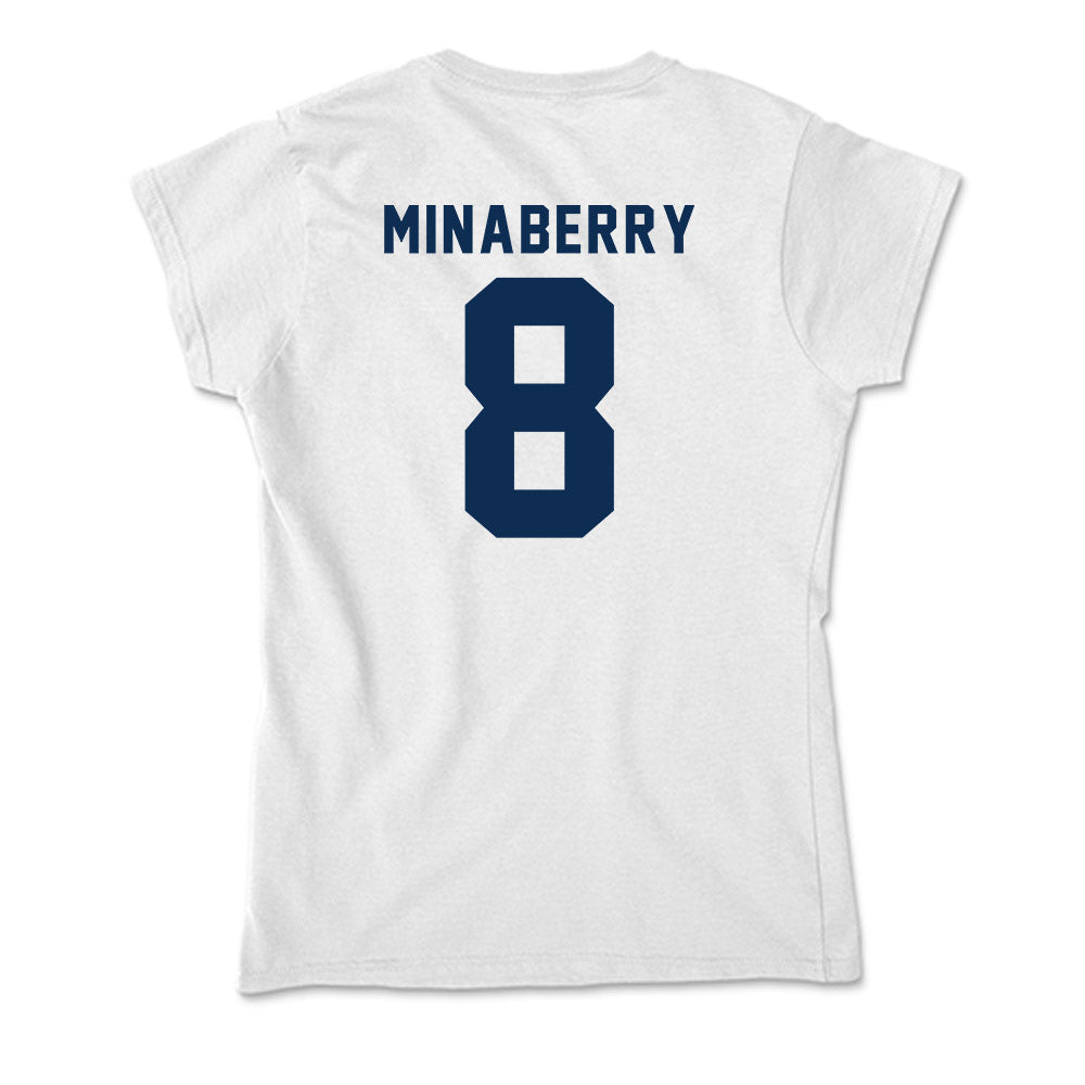 FAU - NCAA Baseball : Justin Minaberry - Soft Style Women’s T-Shirt-1