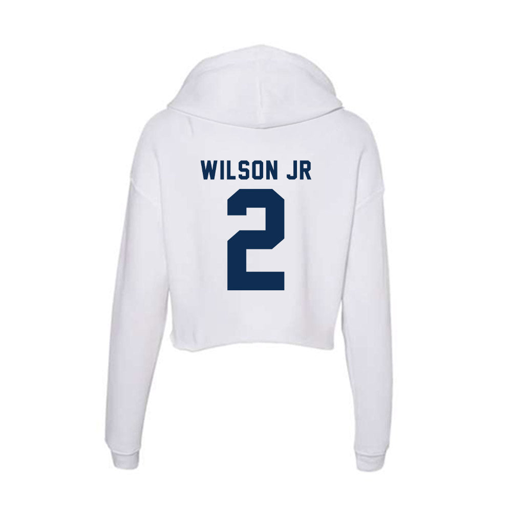FAU - NCAA Football : Sean Wilson Jr - Women's Crop Fleece Hoodie-1