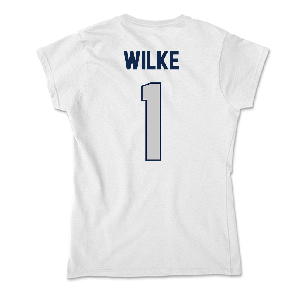 BU - NCAA Women's Basketball : Gabby Wilke - Soft Style Women’s T-Shirt-1