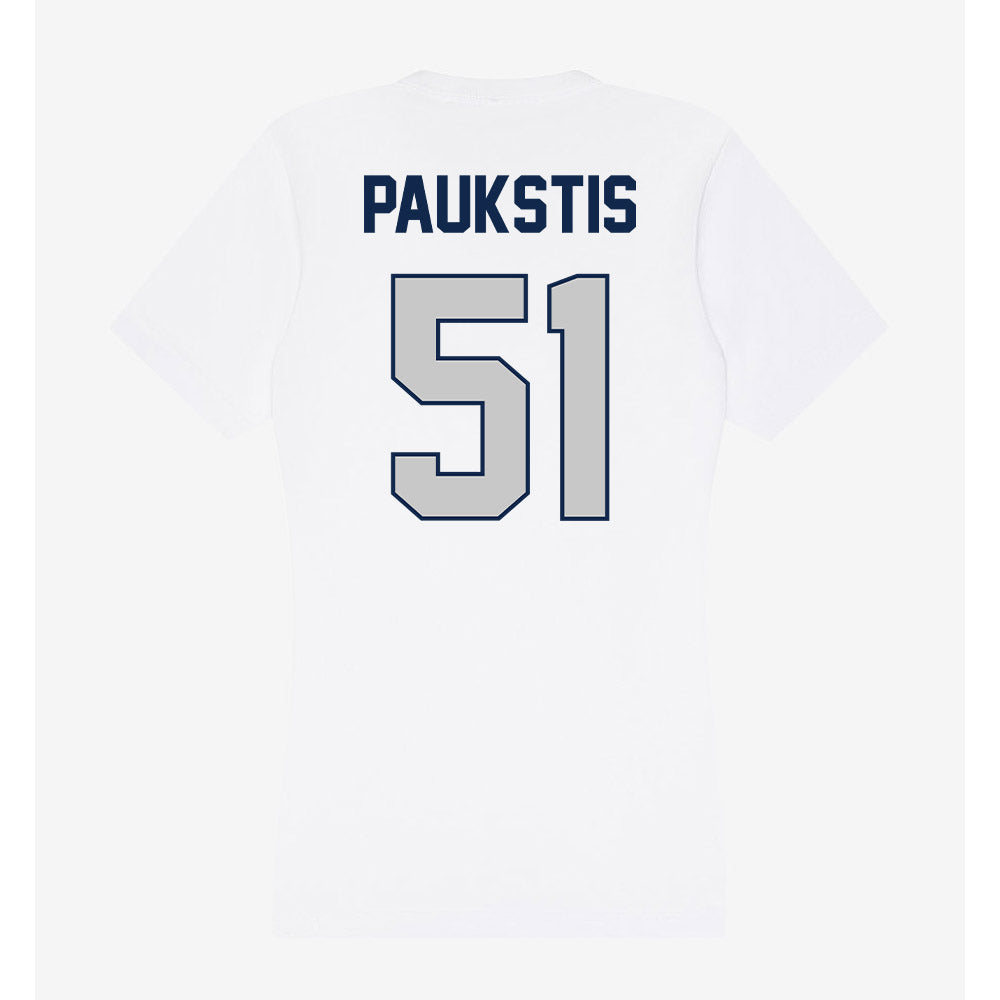 Butler - NCAA Football : Cooper Paukstis - Women's V-Neck T-Shirt-1