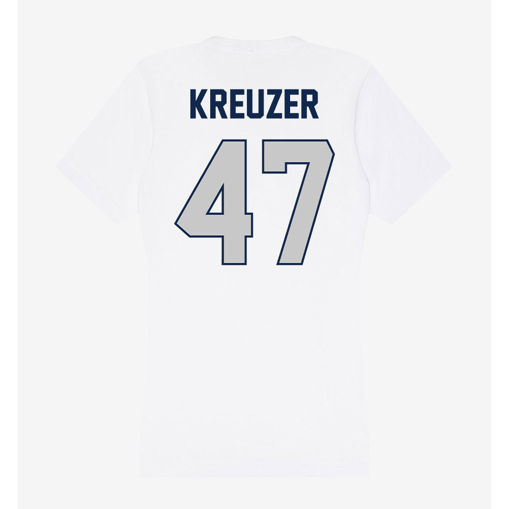 Butler - NCAA Football : Cole Kreuzer - Women's V-Neck T-Shirt-1