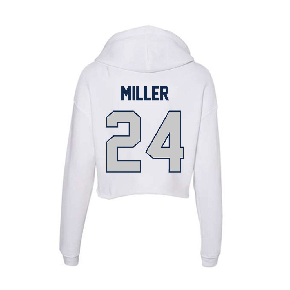BU - NCAA Women's Basketball : Mallory Miller - Women's Crop Fleece Hoodie-1