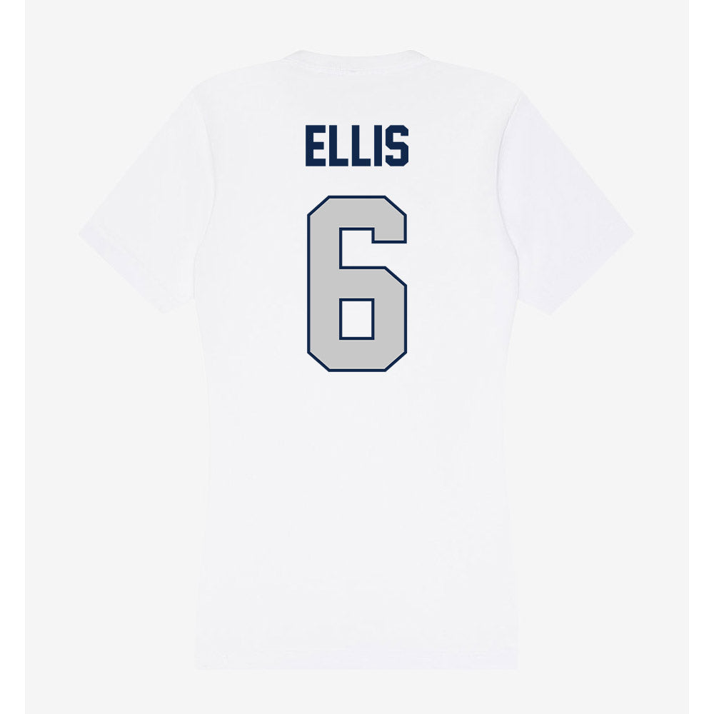 Butler - NCAA Women's Basketball : Taya Ellis - Women's V-Neck T-Shirt-1