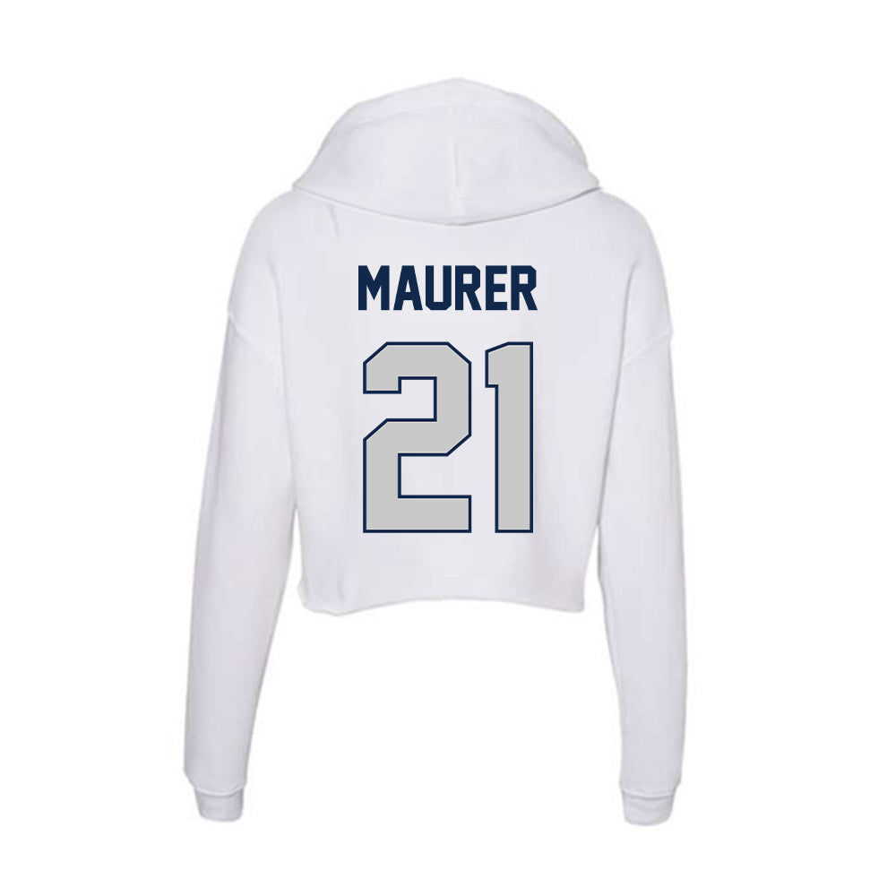 Butler - NCAA Women's Soccer : Elsa Maurer - Women's Crop Fleece Hoodie-1