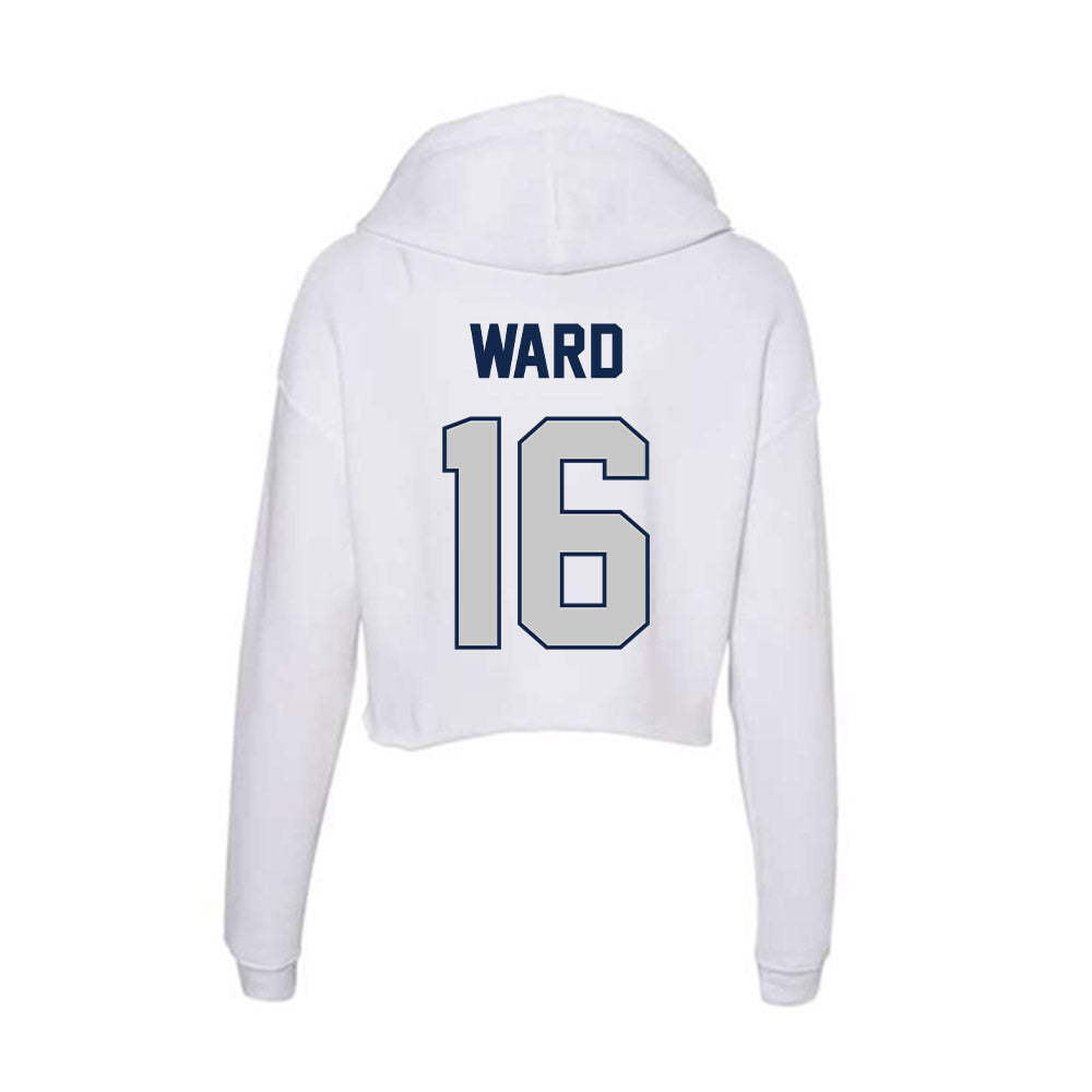 BU - NCAA Women's Volleyball : Elise Ward - Women's Crop Fleece Hoodie-1