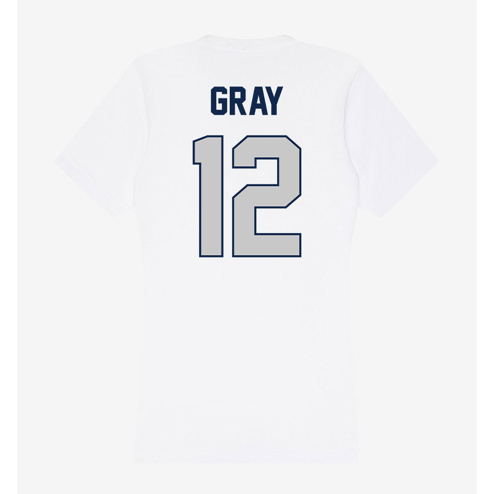 Butler - NCAA Women's Volleyball : Lucy Gray - Women's V-Neck T-Shirt-1
