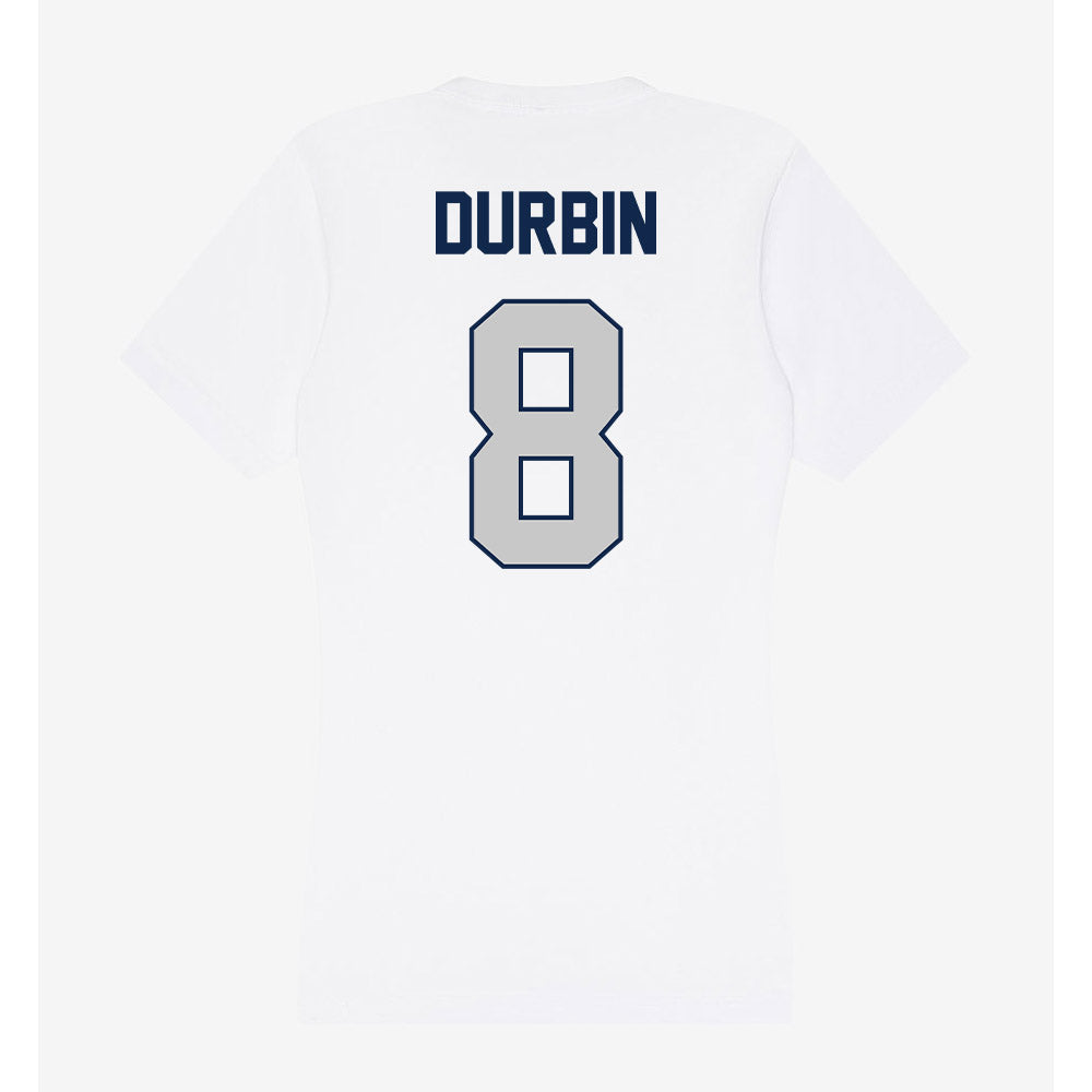 Butler - NCAA Women's Volleyball : Raegan Durbin - Women's V-Neck T-Shirt-1
