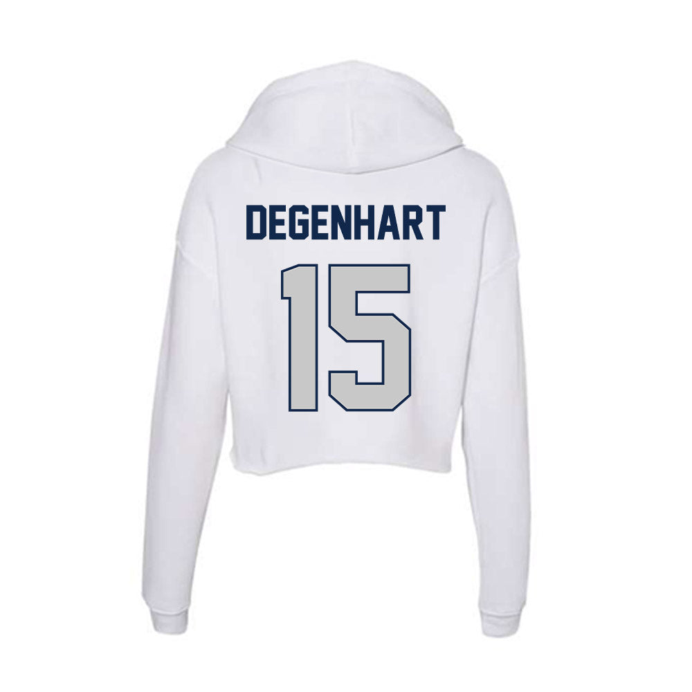 Butler - NCAA Women's Soccer : Maren Degenhart - Women's Crop Fleece Hoodie-1