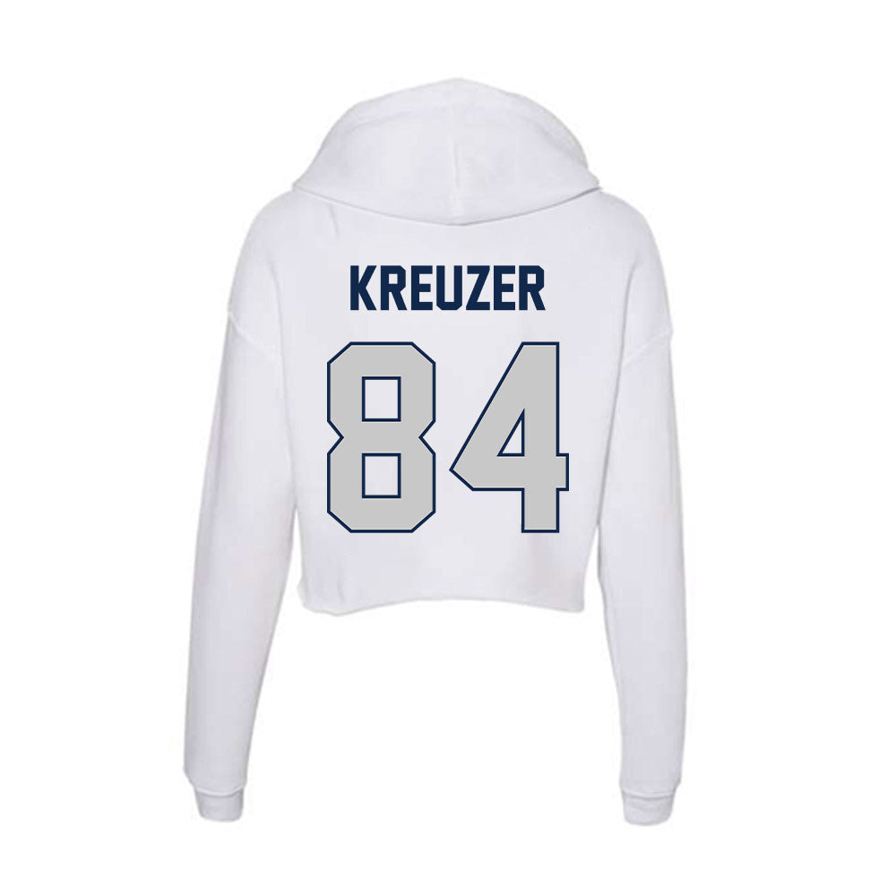 Butler - NCAA Football : Cole Kreuzer - Women's Crop Fleece Hooded Sweatshirt-1