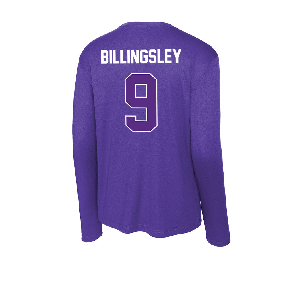 North Alabama - NCAA Baseball : Ryker Billingsley - Activewear Long Sleeve T-Shirt-1