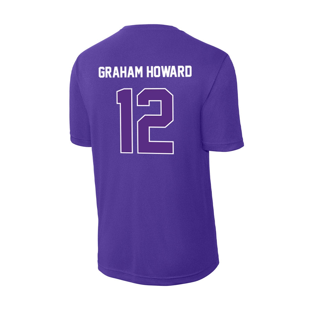 North Alabama - NCAA Men's Basketball : Cortez Graham Howard - Activewear T-Shirt-1