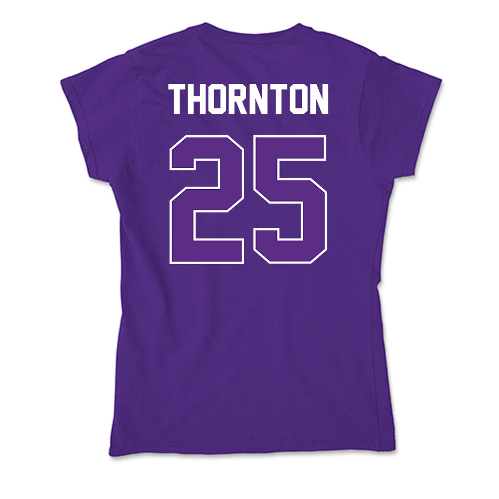 North Alabama - NCAA Football : Logan Thornton - Soft Style Women’s T-Shirt-1