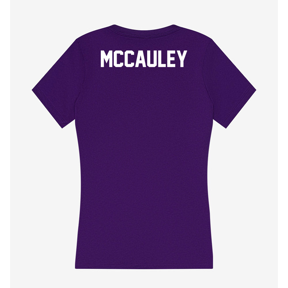 North Alabama - NCAA Football : Tango McCauley - Women's V-Neck T-Shirt-1