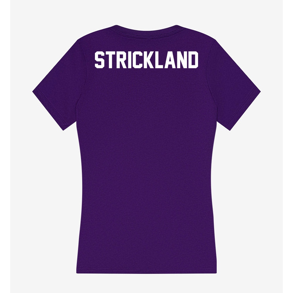 North Alabama - NCAA Men's Cross Country : Brady Strickland - Women's V-Neck T-Shirt-1