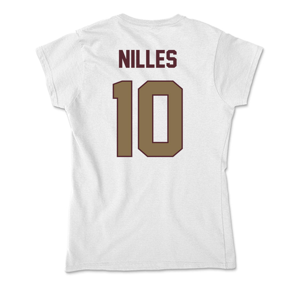 Texas State - NCAA Football : Cole Nilles - Soft Style Women’s T-Shirt-1