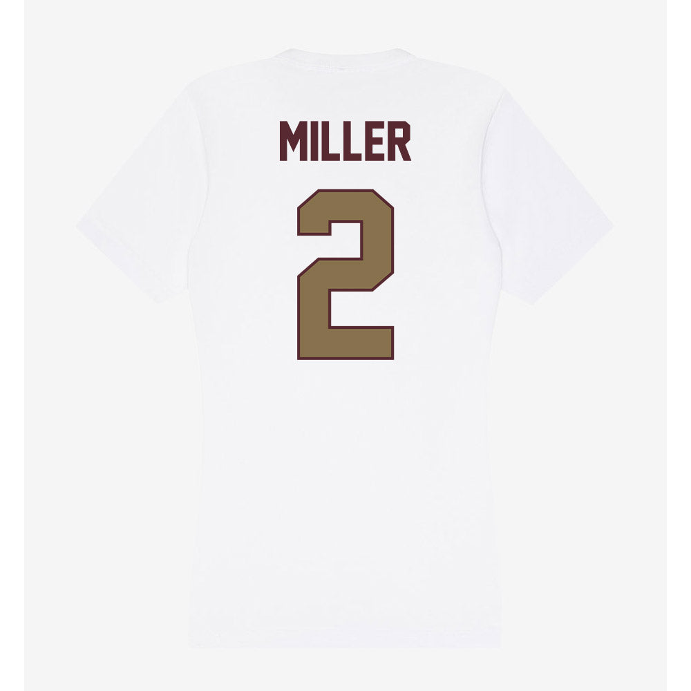 Texas State - NCAA Softball : Kaitlyn Miller - Women's V-Neck T-Shirt-1