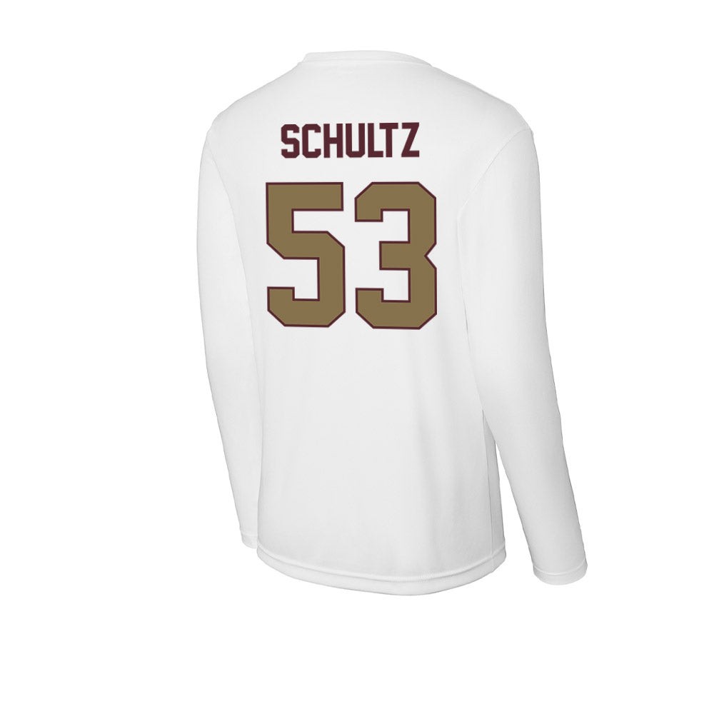 Texas State - NCAA Football : Cam Schultz - Activewear Long Sleeve T-Shirt-1