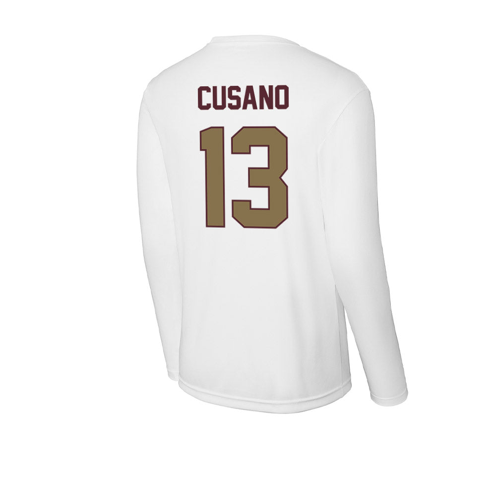 Texas State - NCAA Football : Tucker Cusano - Activewear Long Sleeve T-Shirt-1