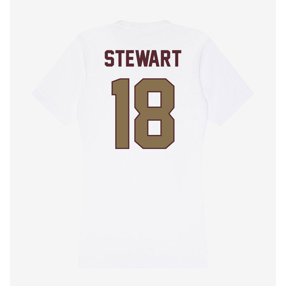 Texas State - NCAA Baseball : Jayden Stewart - Women's V-Neck T-Shirt-1