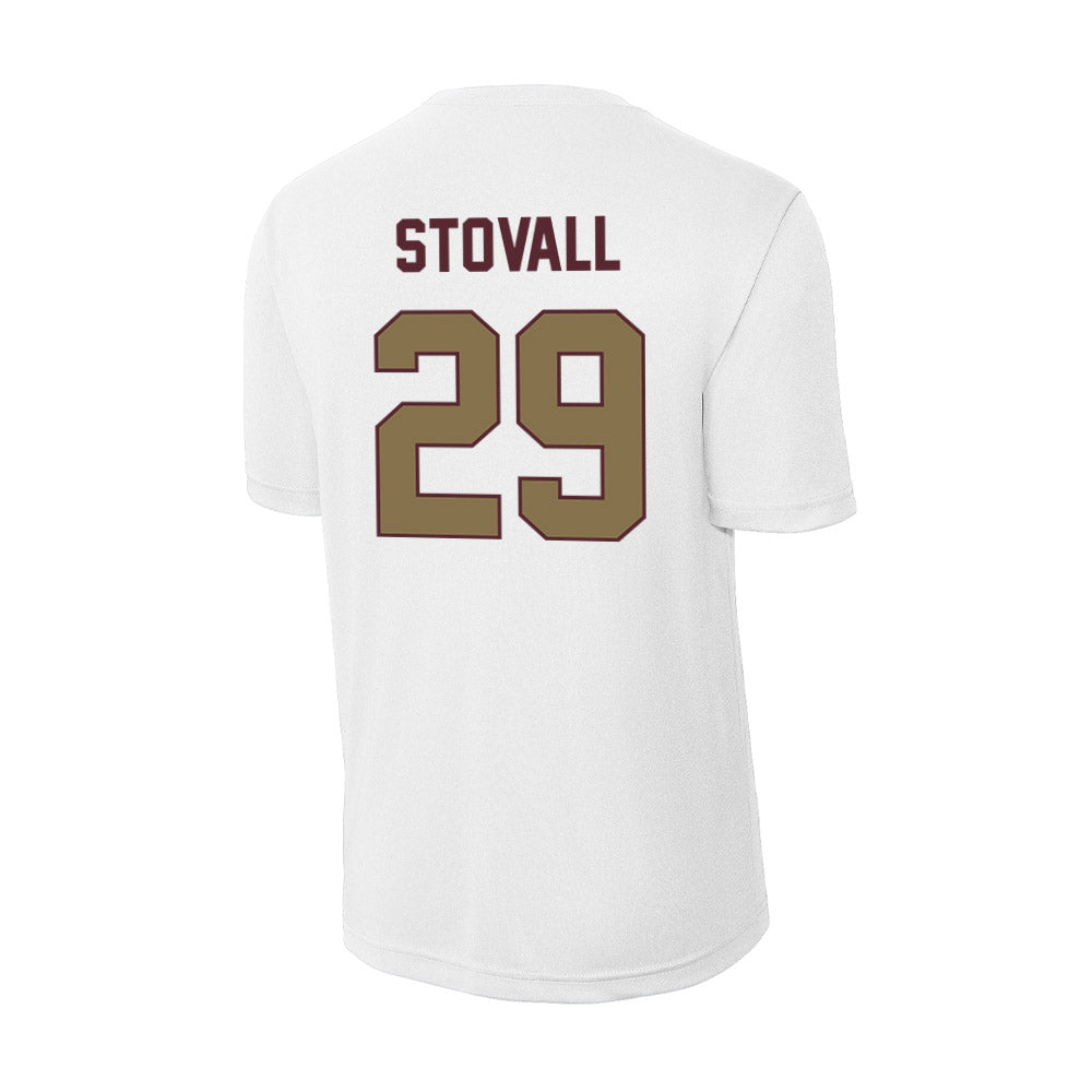 Texas State - NCAA Baseball : Kortland Stovall - Activewear T-Shirt-1