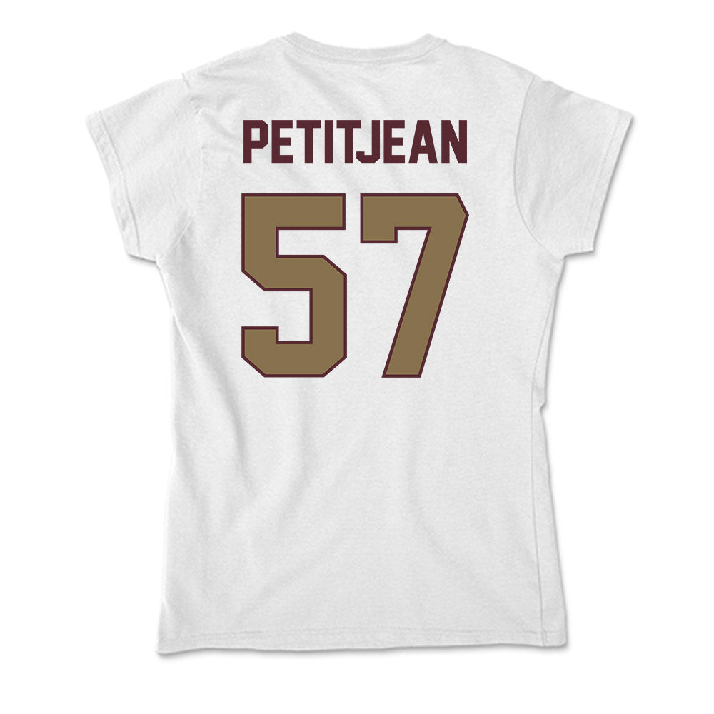 Texas State - NCAA Football : Lincoln Petitjean - Soft Style Women’s T-Shirt-1