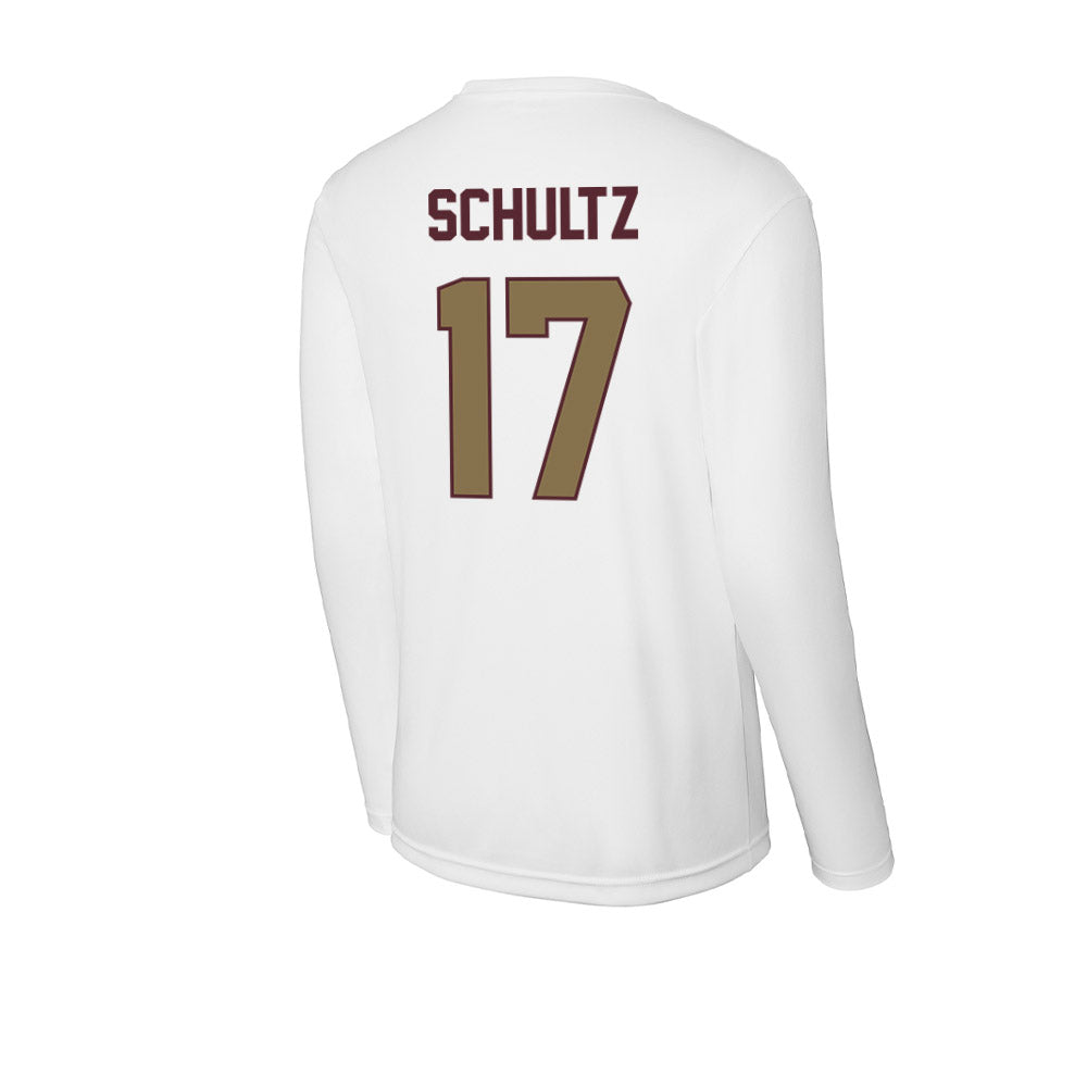 Texas State - NCAA Baseball : Logan Schultz - Activewear Long Sleeve T-Shirt-1