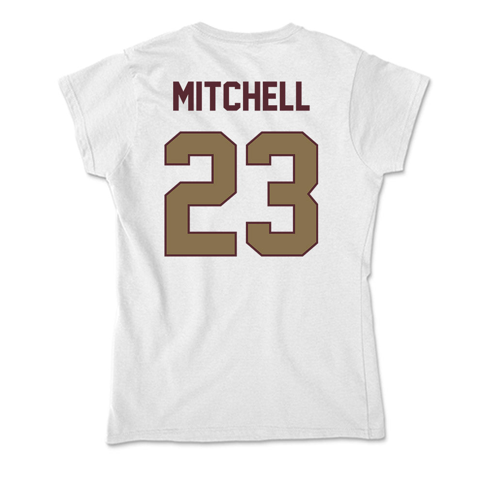 Texas State - NCAA Baseball : Drayton Mitchell - Soft Style Women’s T-Shirt-1