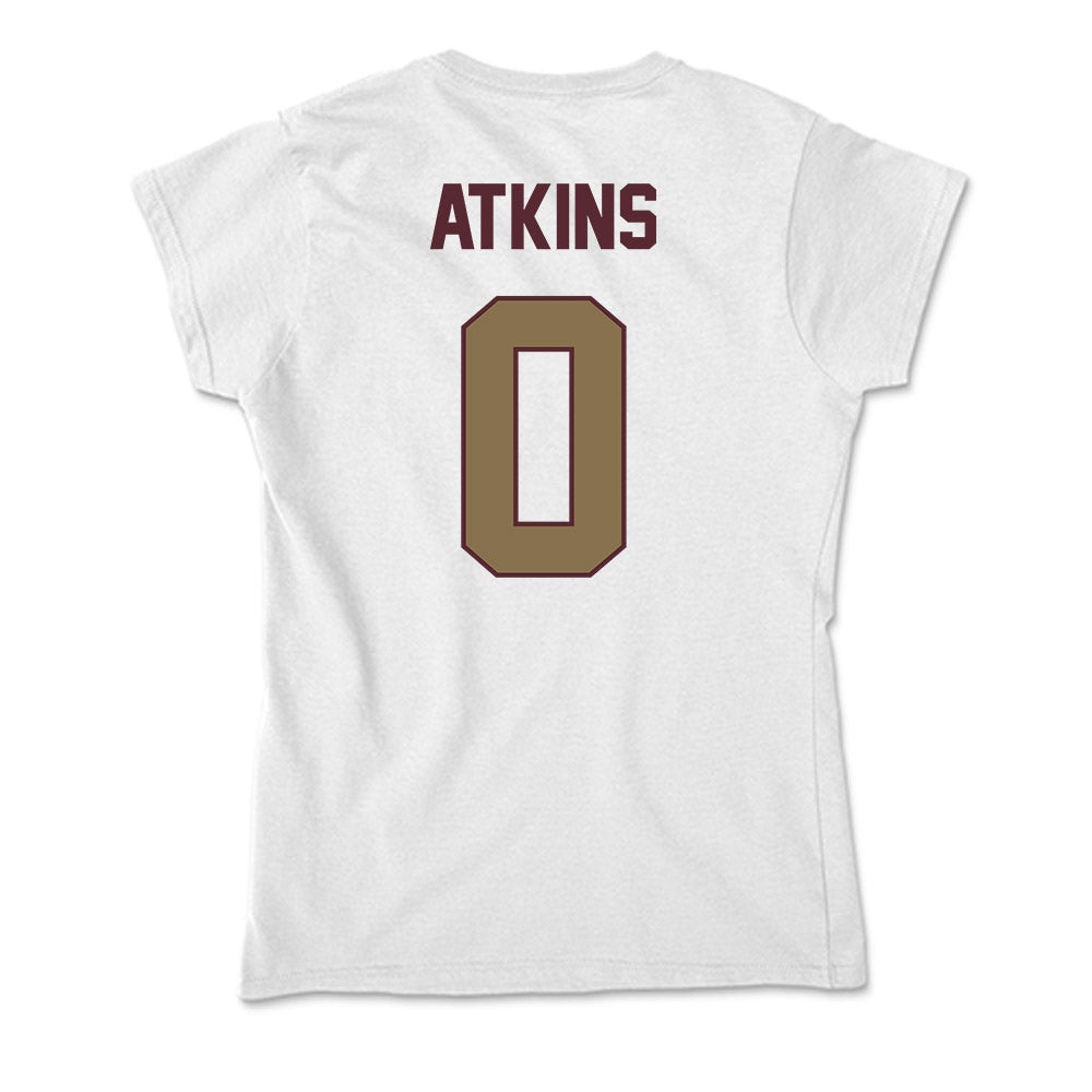 Texas State - NCAA Football : Taji Atkins - Soft Style Women’s T-Shirt-1