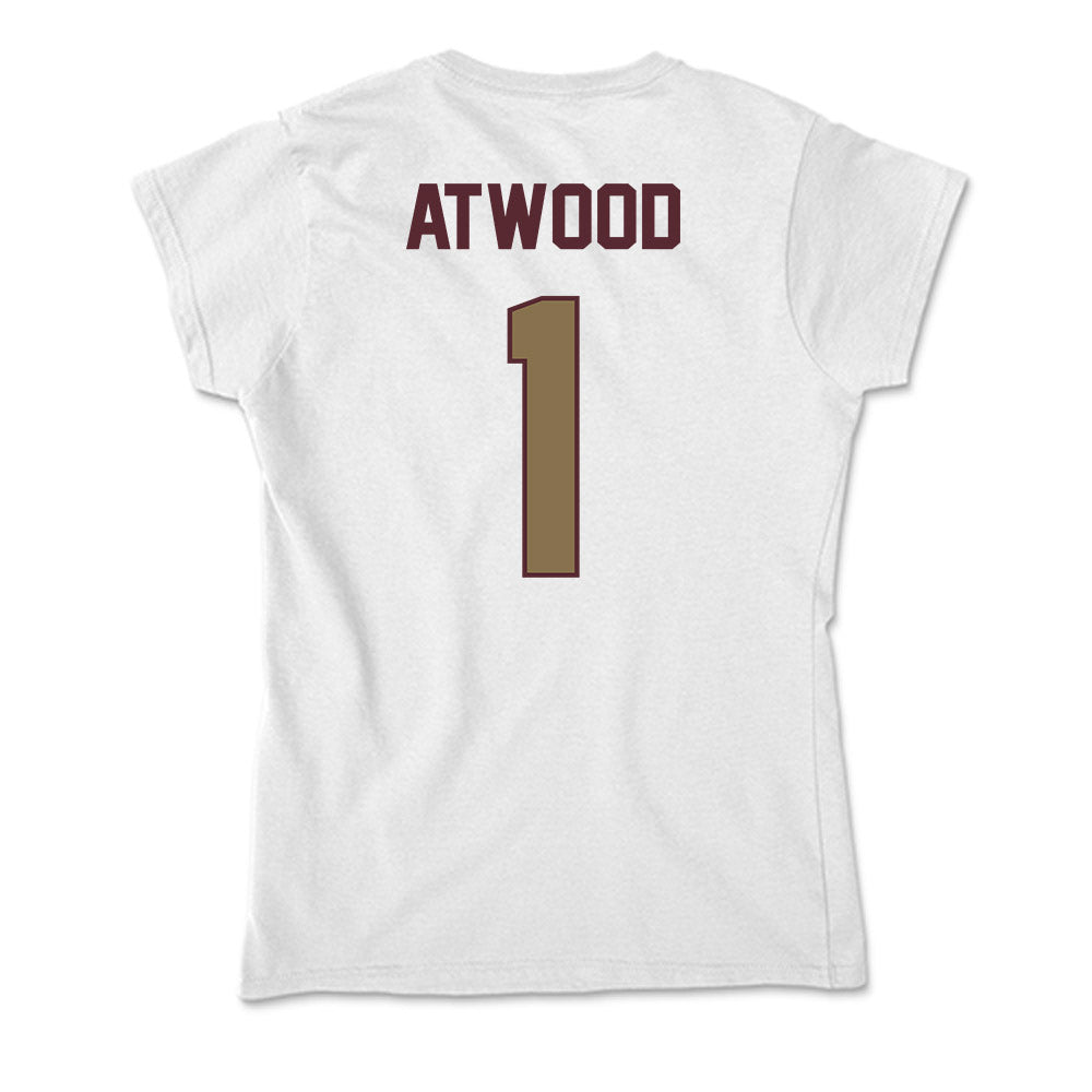 Texas State - NCAA Football : Amarion Atwood - Soft Style Women’s T-Shirt-1