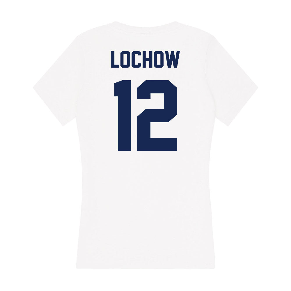 Dayton - NCAA Football : Gavin Lochow - Women's V-Neck T-Shirt-1
