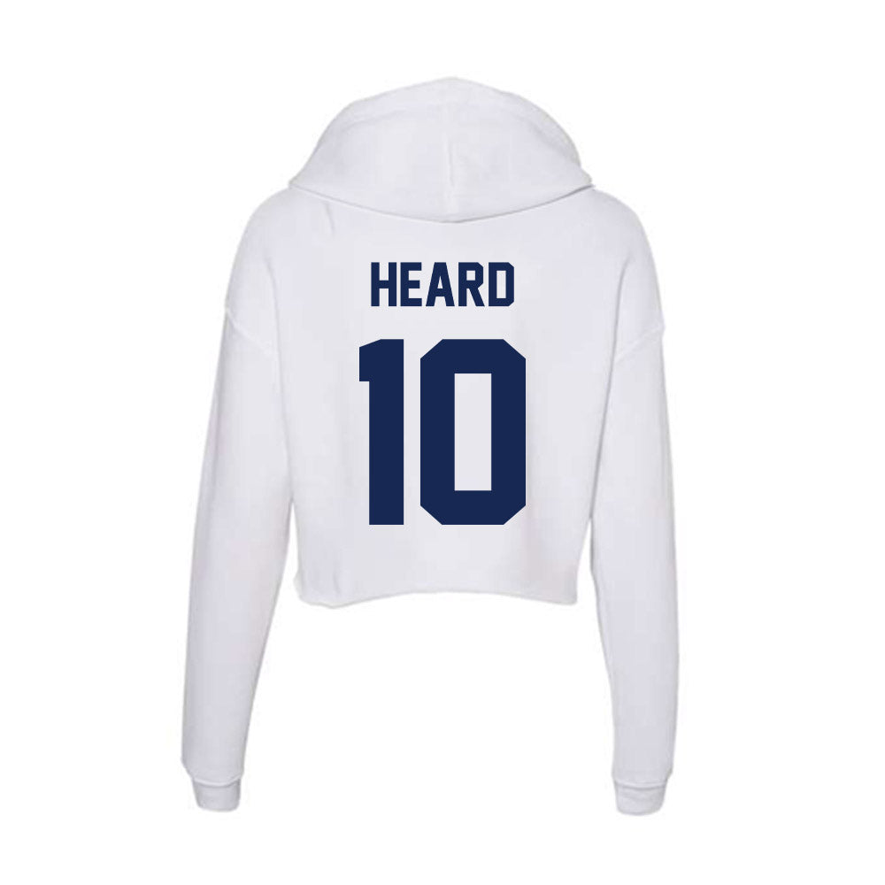 Dayton - NCAA Men's Basketball : Bryce Heard - Women's Crop Fleece Hoodie-1