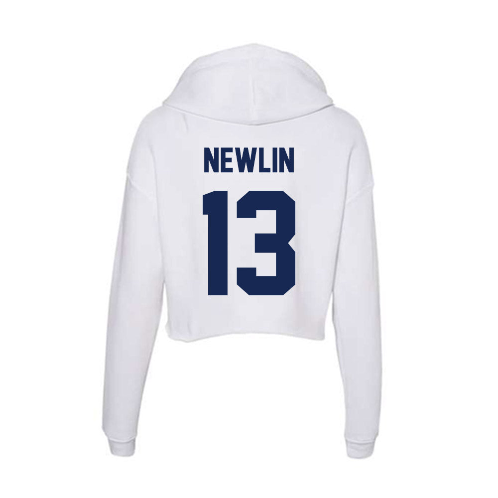 Dayton - NCAA Women's Soccer : Emery Newlin - Women's Crop Fleece Hoodie-1