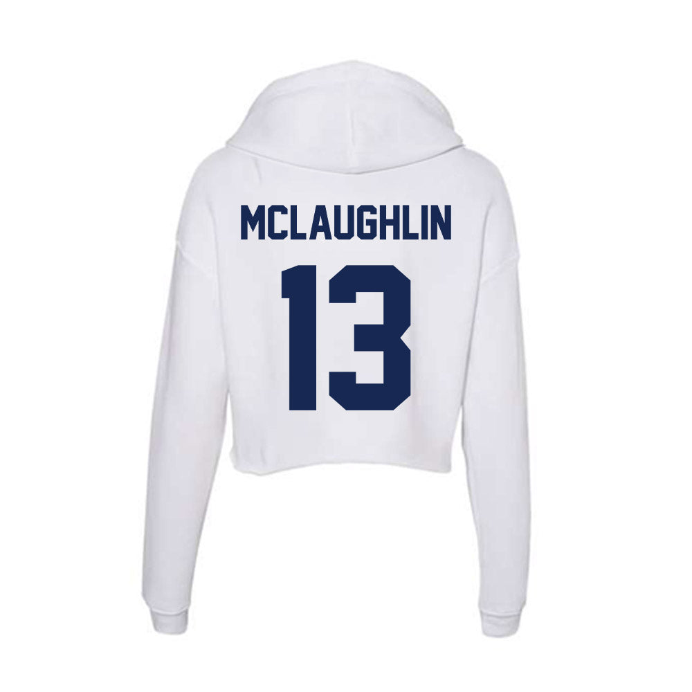 Dayton - NCAA Football : Pat McLaughlin - Women's Crop Fleece Hoodie-1