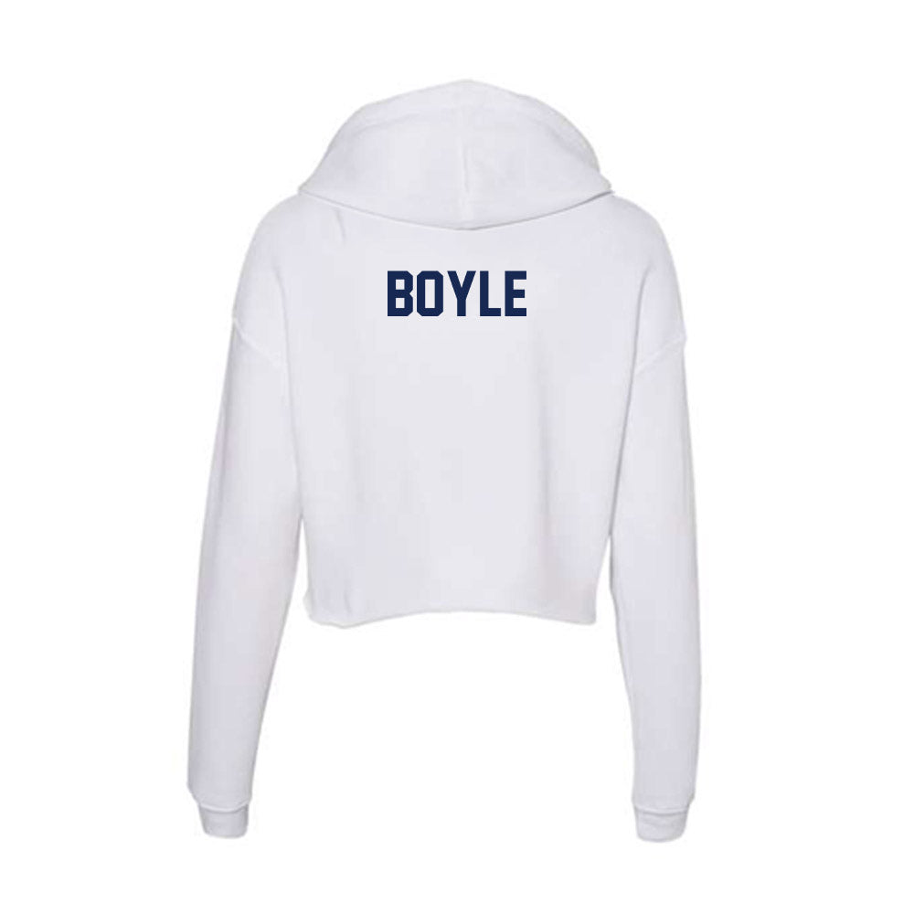 Dayton - NCAA Women's Tennis : Caroline Boyle - Women's Crop Fleece Hoodie-1
